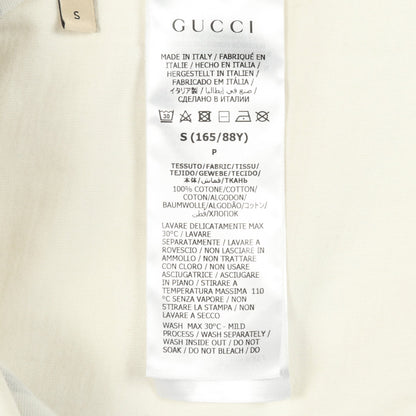 GUCCI × adidas オーバーサイズ ロング Tシャツ コットン オフホワイト グッチ トップス GUCCI