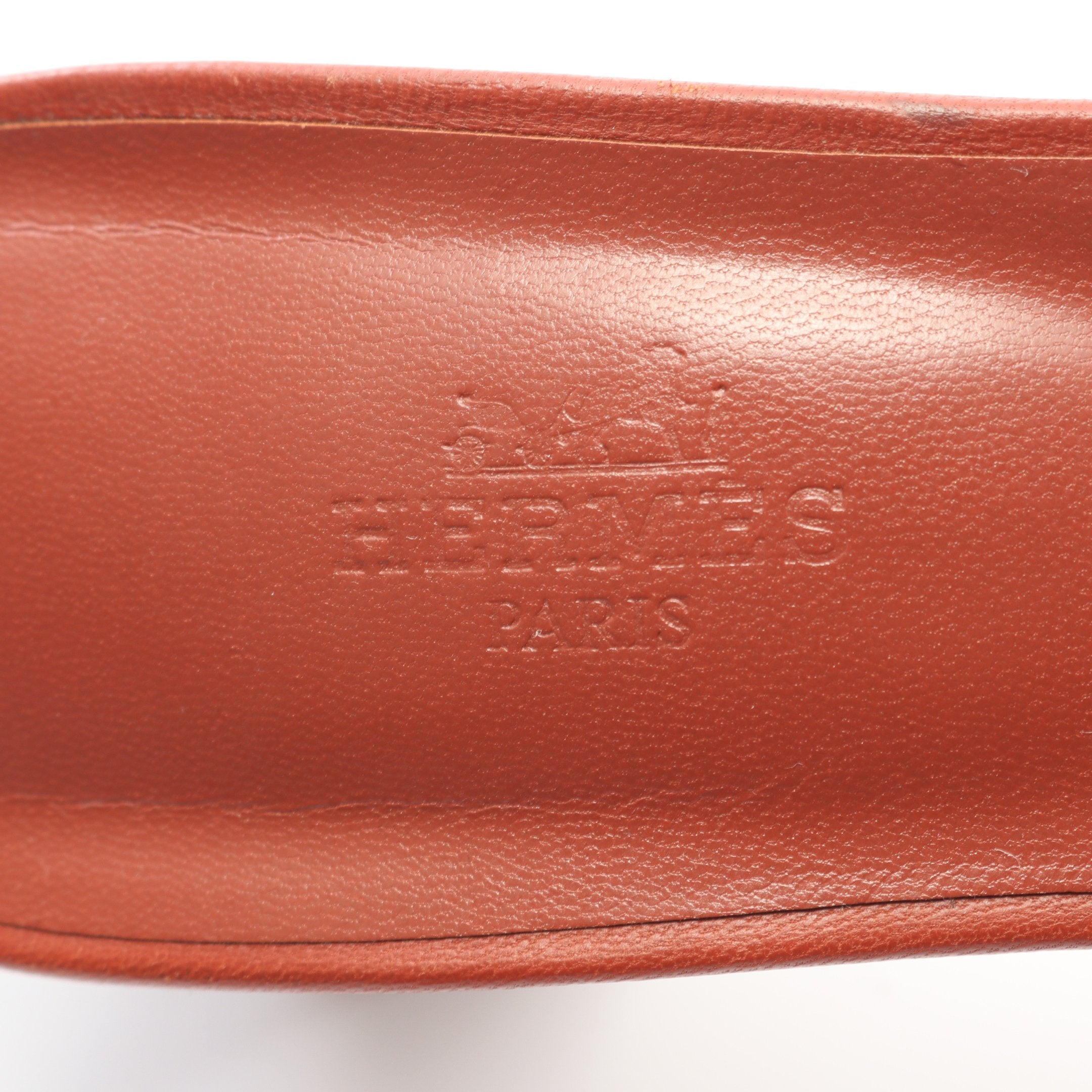 シェーヌダンクル サンダル レザー ピンク マルチカラー エルメス – RECLO