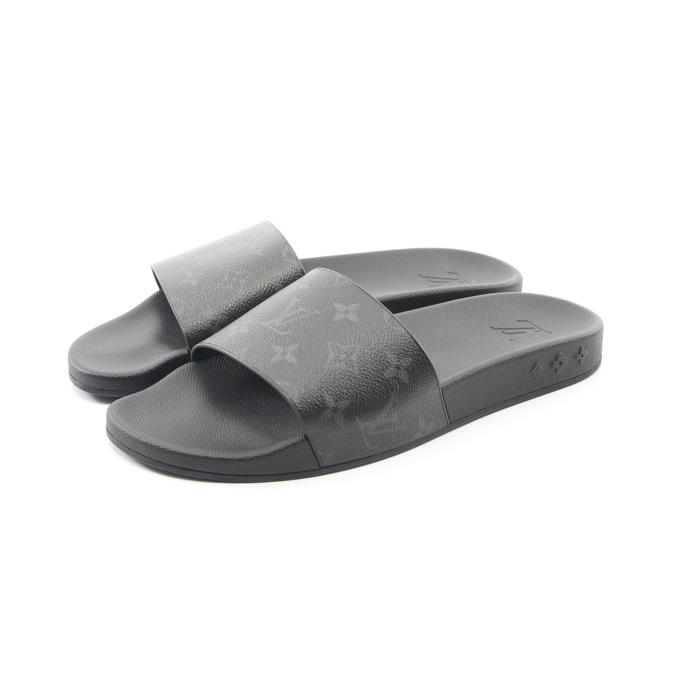 ウォーターフロントライン ミュール モノグラムエクリプス スライド