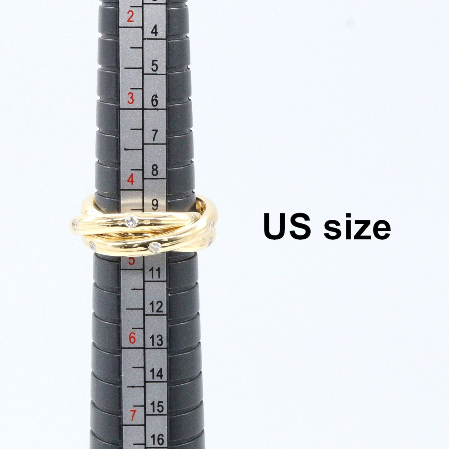 ドッツ 3連 ダイヤ リング リング 指輪 K18YG ダイヤモンド イエローゴールド ティファニー アクセサリー TIFFANY & Co.