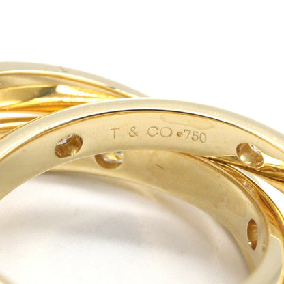 ドッツ 3連 ダイヤ リング リング 指輪 K18YG ダイヤモンド イエローゴールド ティファニー アクセサリー TIFFANY & Co.
