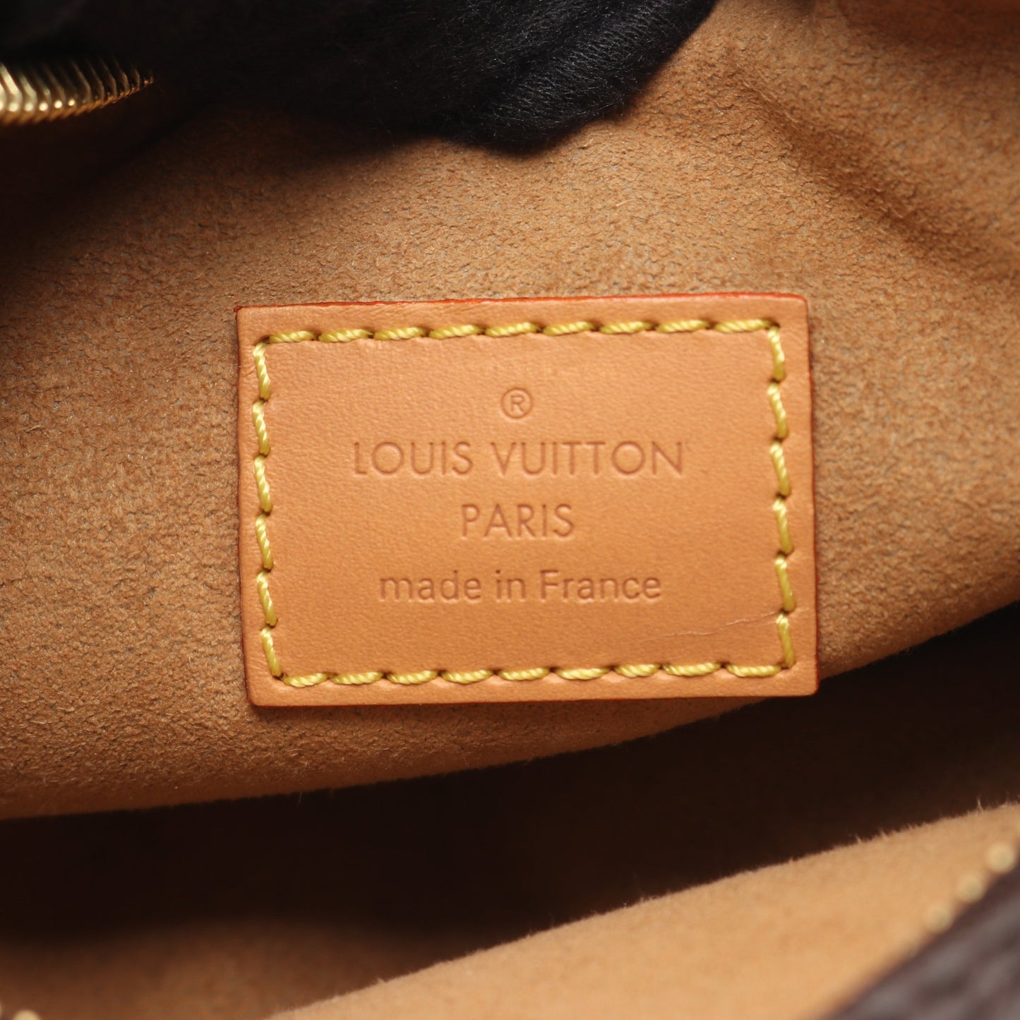 ループ モノグラム チェーンショルダーバッグ PVC レザー ブラウン 2WAY ルイヴィトン バッグ LOUIS VUITTON