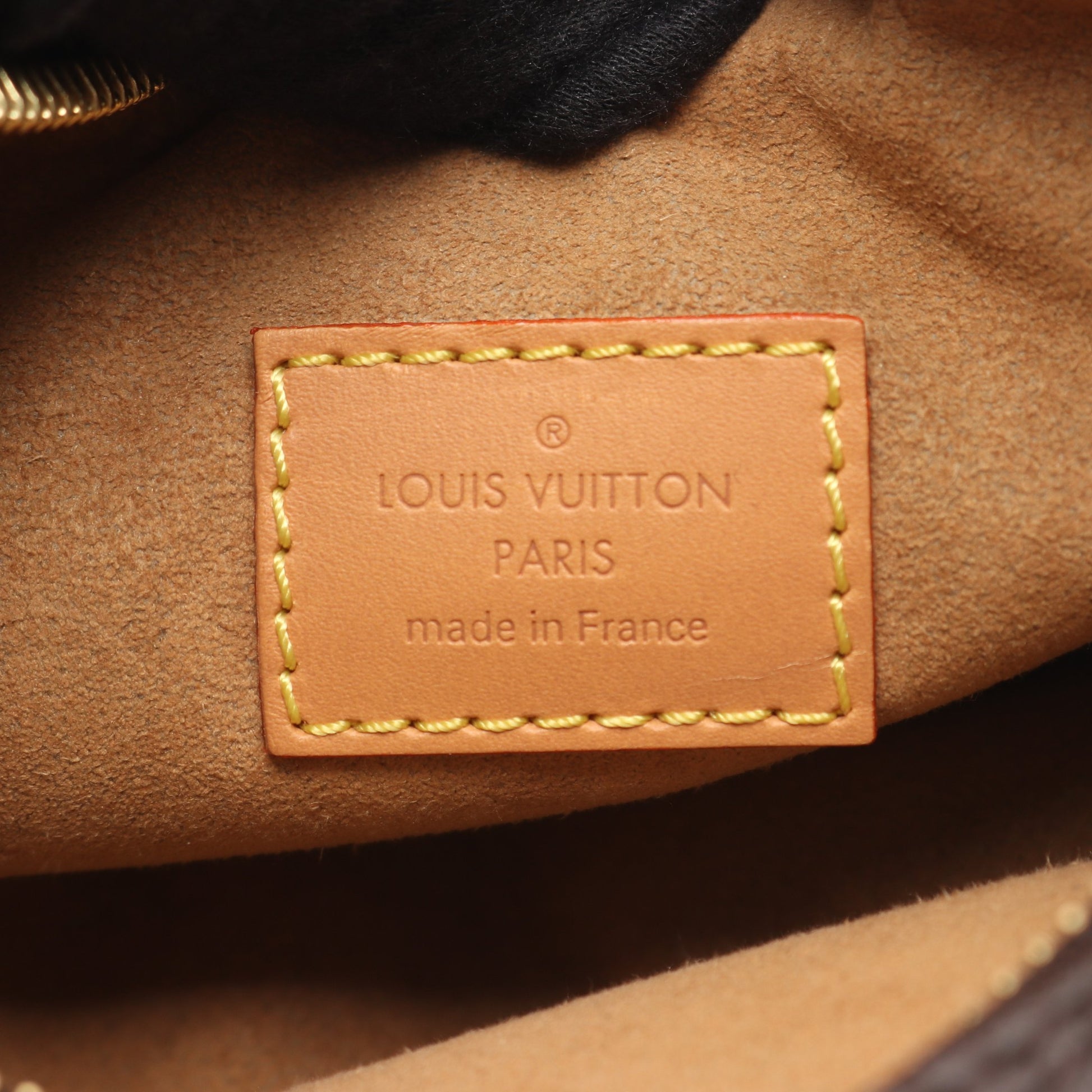 ループ モノグラム チェーンショルダーバッグ PVC レザー ブラウン 2WAY ルイヴィトン バッグ LOUIS VUITTON