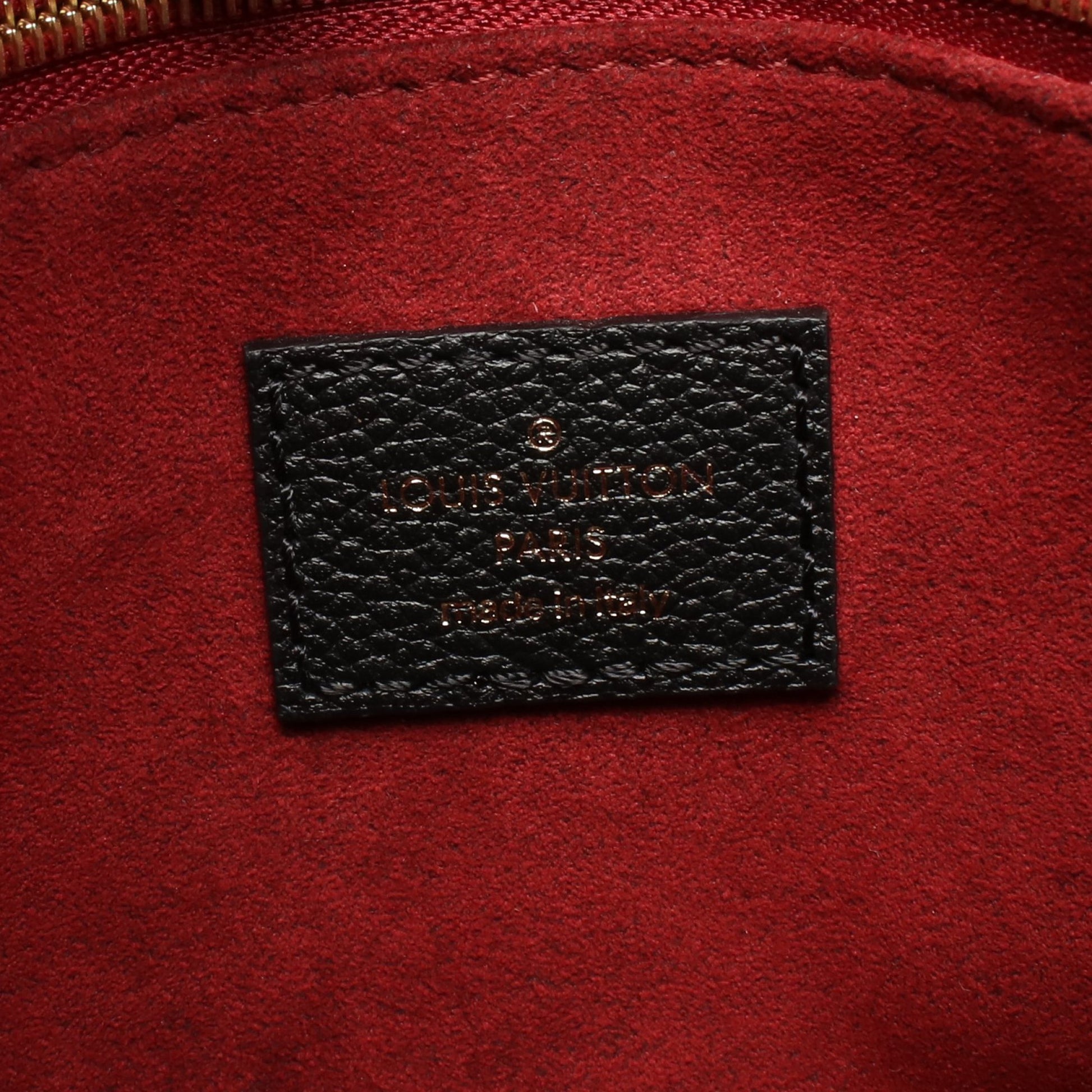 オンザゴーPM バイカラー モノグラムアンプラント ハンドバッグ レザー ブラック ベージュ 2WAY ルイヴィトン バッグ LOUIS VUITTON