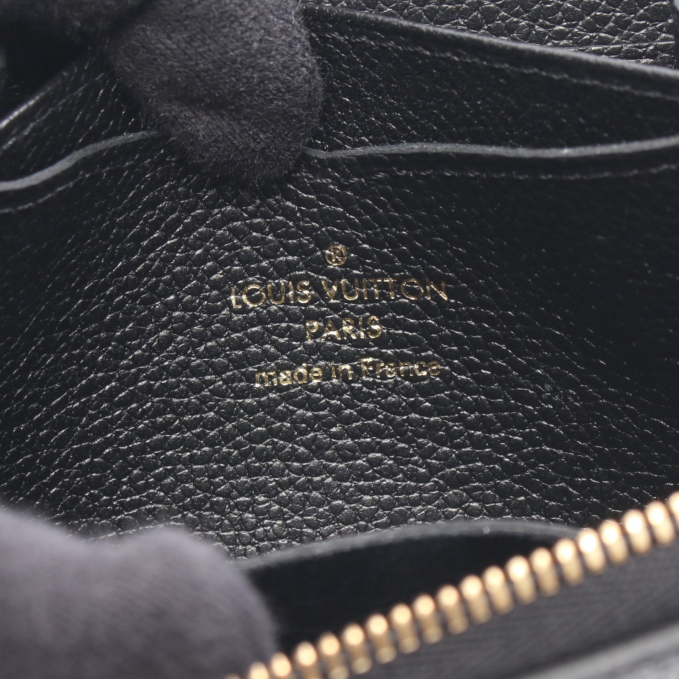 ジッピーコインパース モノグラムアンプラント ノワール コインケース