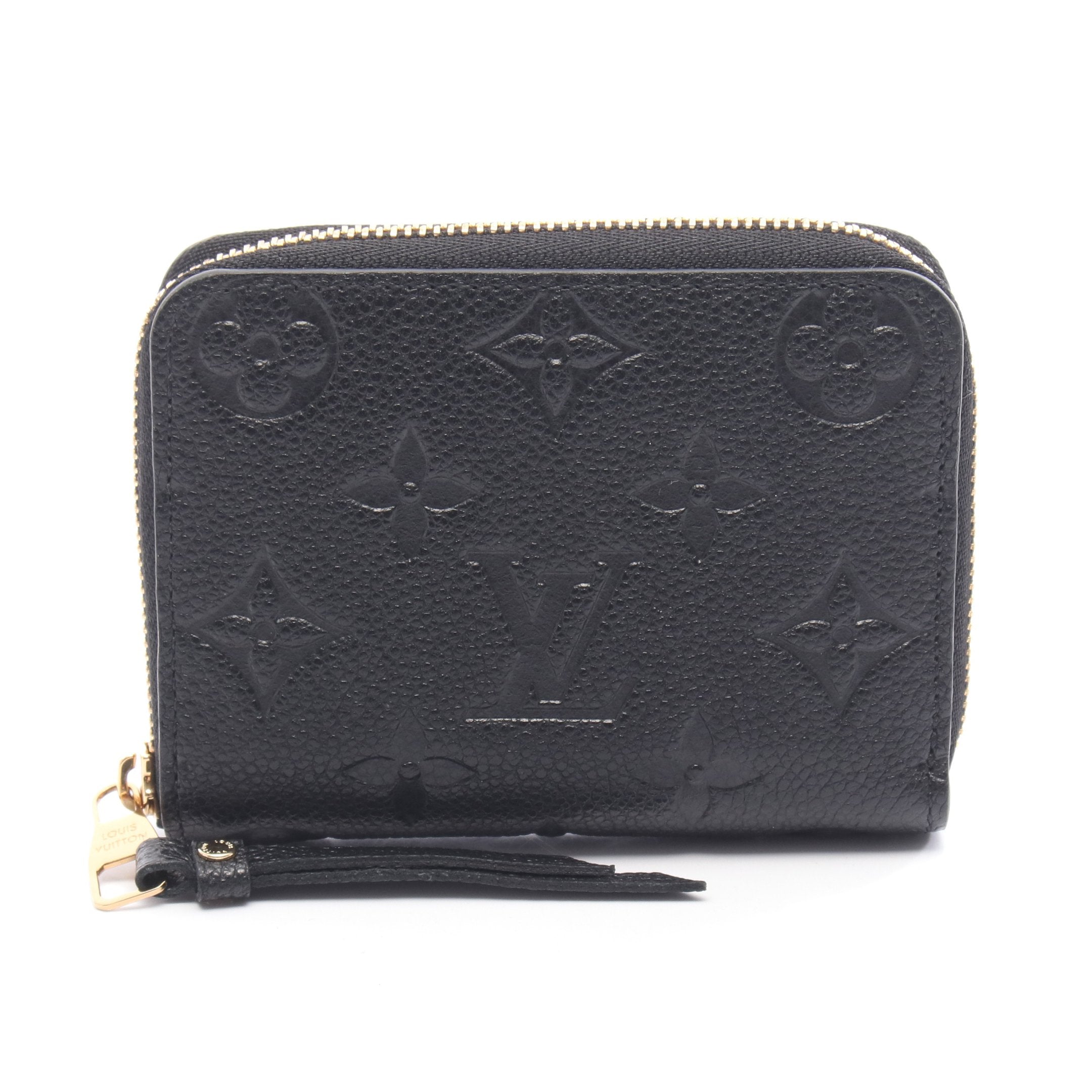 極美品　ルイヴィトン　ケース　ジッピーパース　アンプラント　ノワール ジッピーコインパース モノグラムアンプラント ノワール コインケース