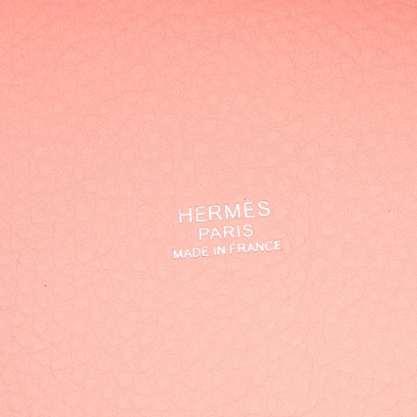 ピコタンロックPM ローズサクラ ハンドバッグ トリヨンクレマンス ライトピンク シルバー金具 W刻印 エルメス バッグ HERMES