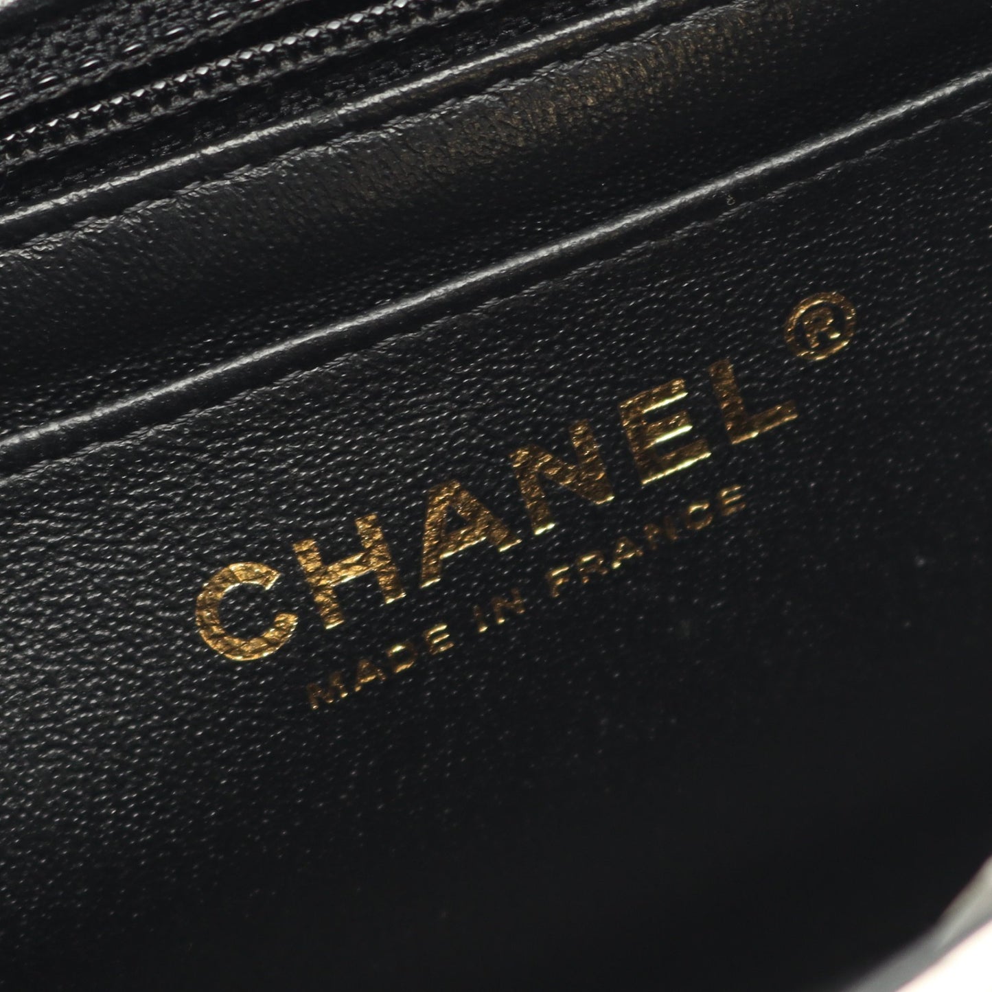 ミニマトラッセ チェーンショルダーバッグ ラムスキン ブラック ホワイト ゴールド金具 バイカラー シャネル バッグ CHANEL