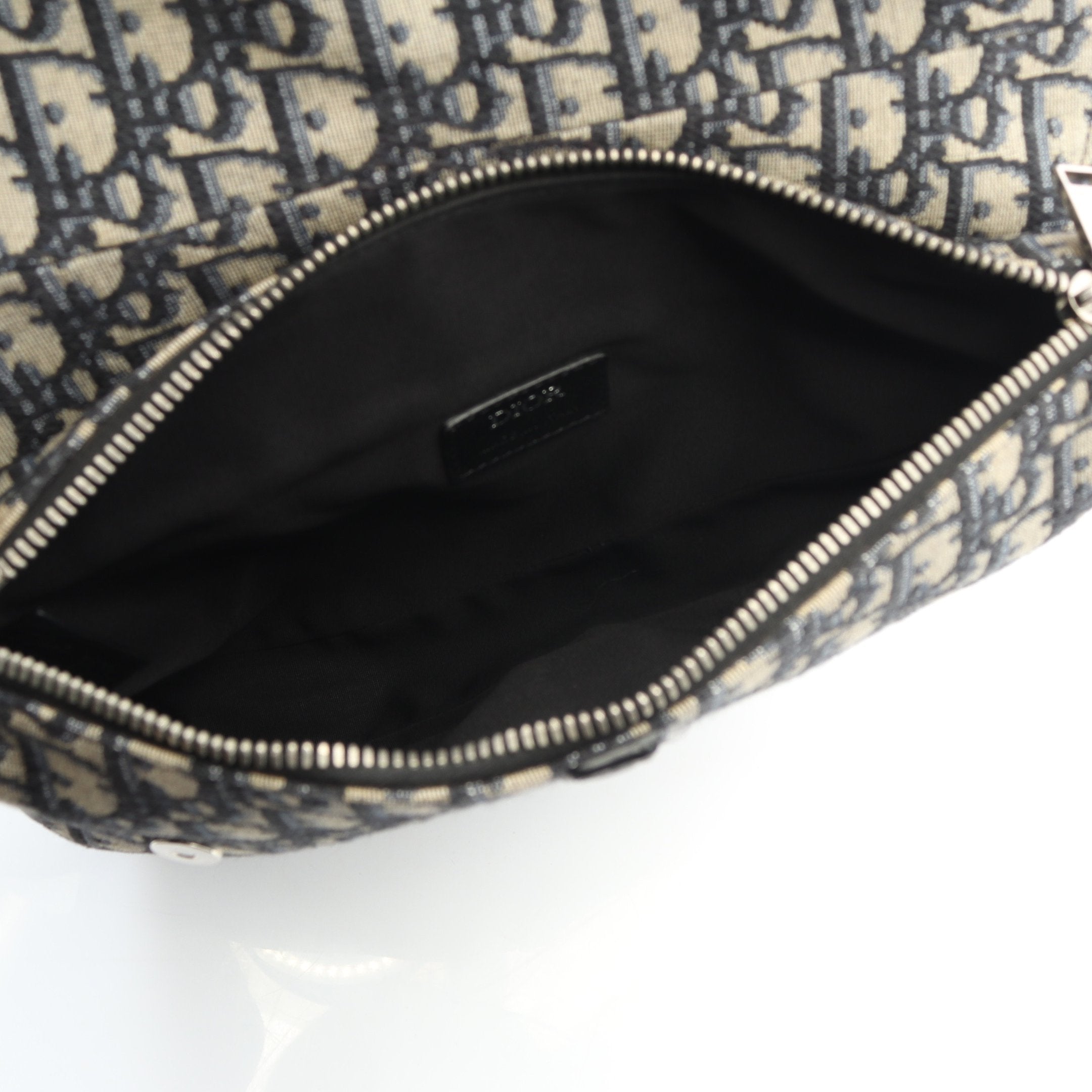 SADDLE サドル オブリーク ジャガード ボディバッグ キャンバス レザー