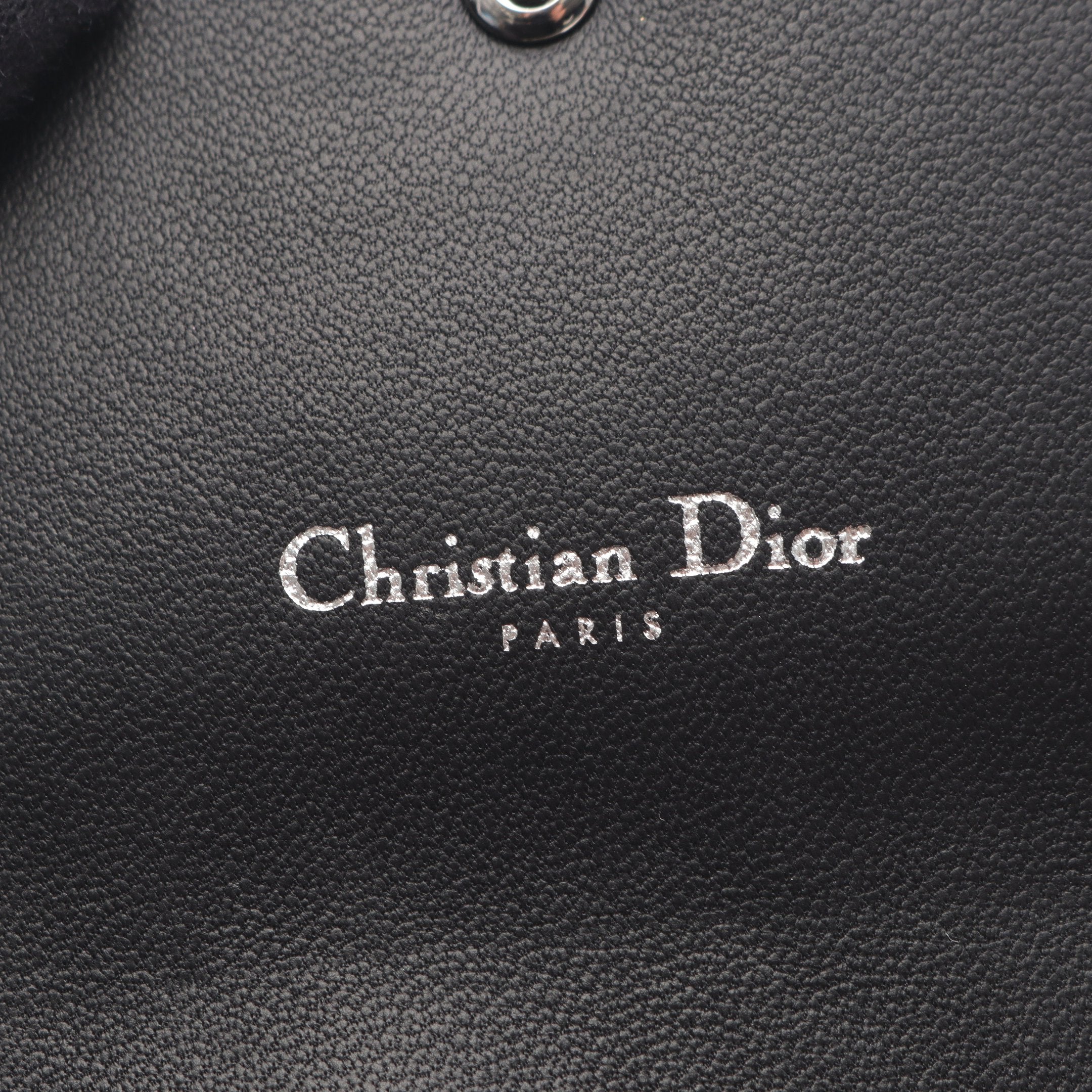 Diorama ディオラマ 二つ折り財布 レザー ブラック クリスチャン