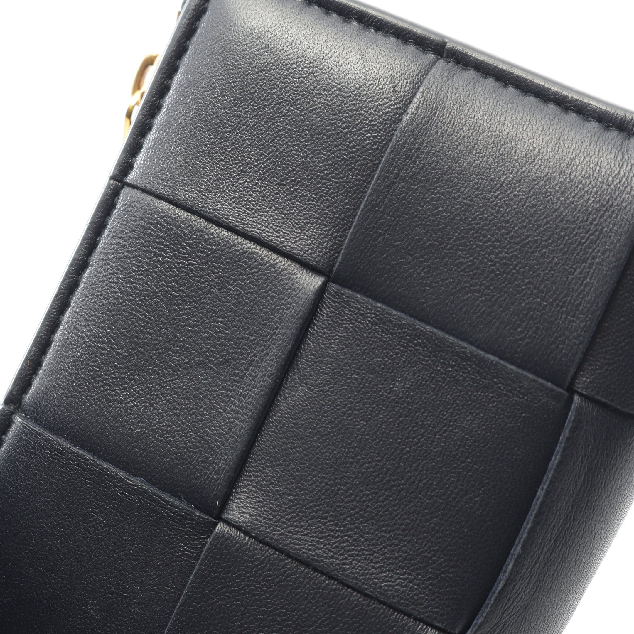 スモール カセット マキシイントレチャート 二つ折り財布 レザー