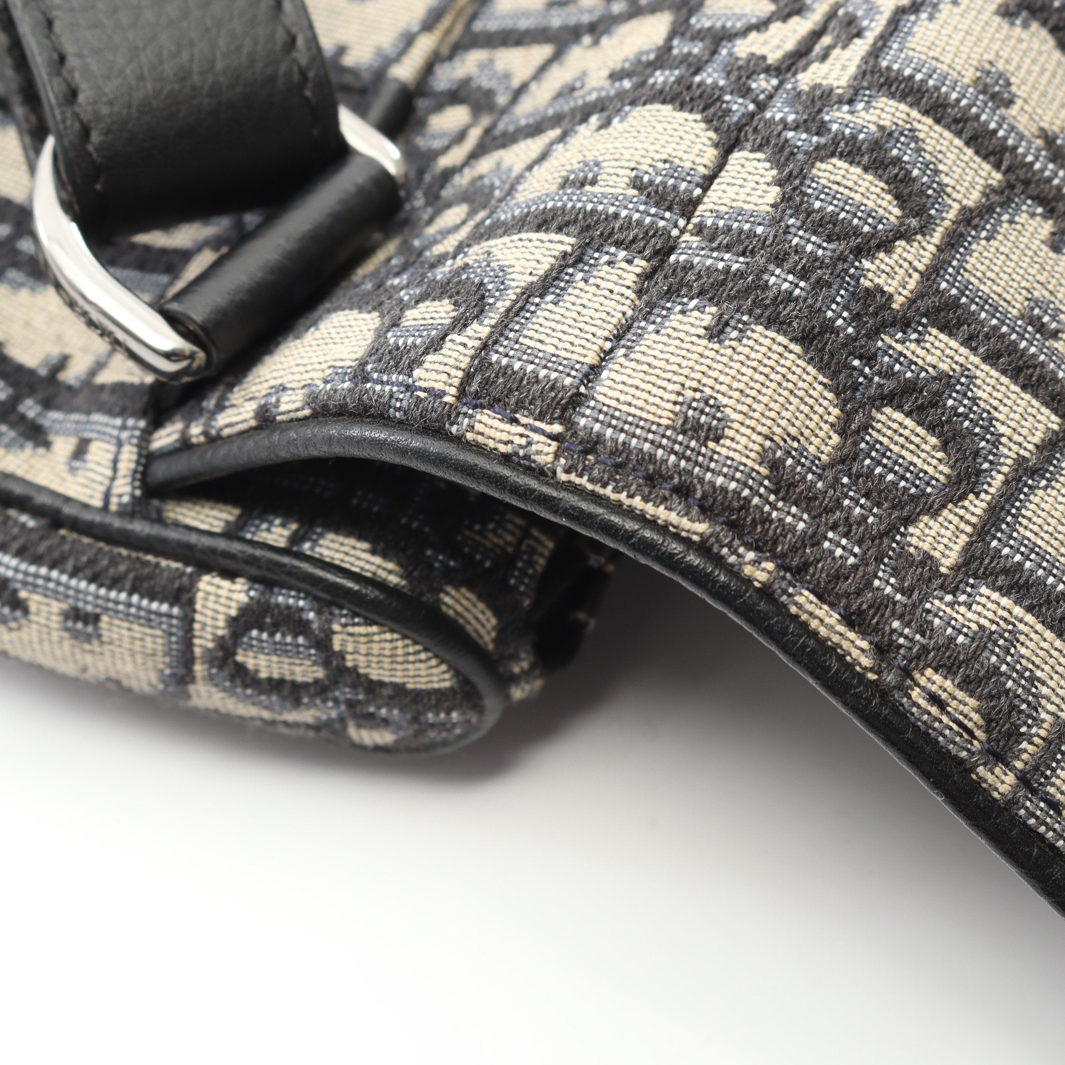 SADDLE サドル オブリーク ジャガード ショルダーバッグ キャンバス