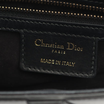 サドルバッグ ハンドバッグ レザー ブラック クリスチャンディオール バッグ Christian Dior