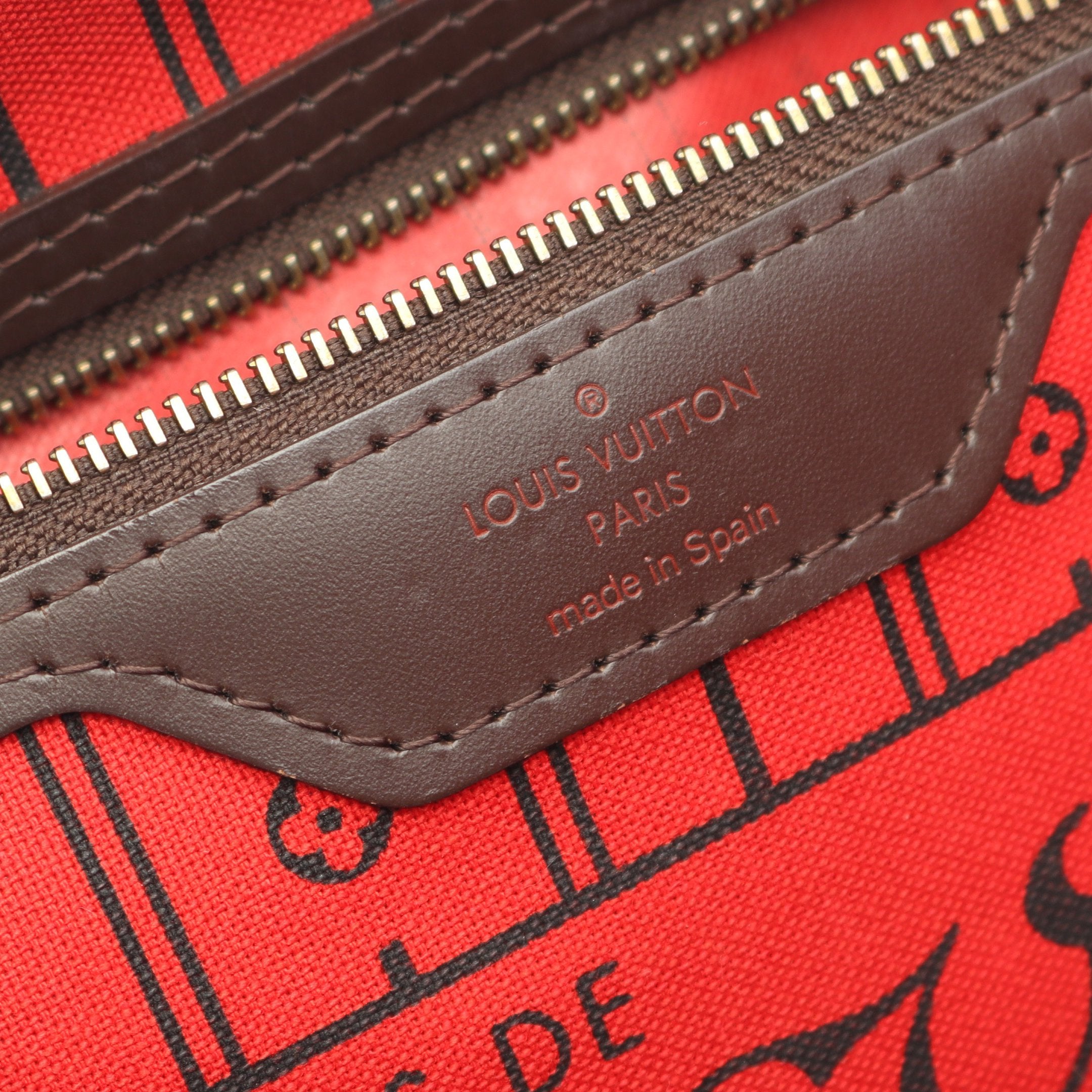 ネヴァーフルMM ダミエエベヌ ショルダーバッグ トートバッグ PVC