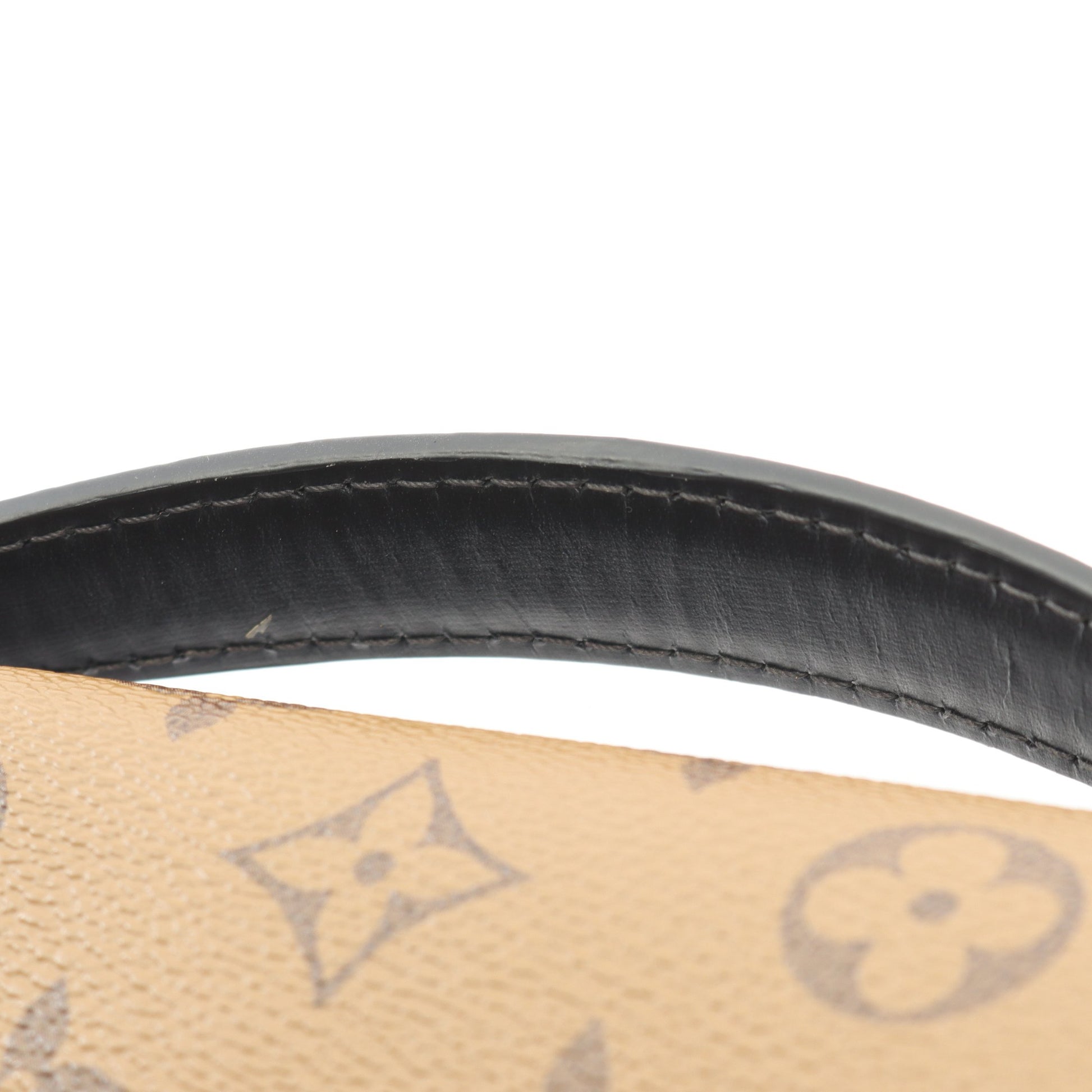 ポシェット メティス MM モノグラムリバース ハンドバッグ PVC レザー ブラウン ブラック 2WAY ルイヴィトン バッグ LOUIS VUITTON