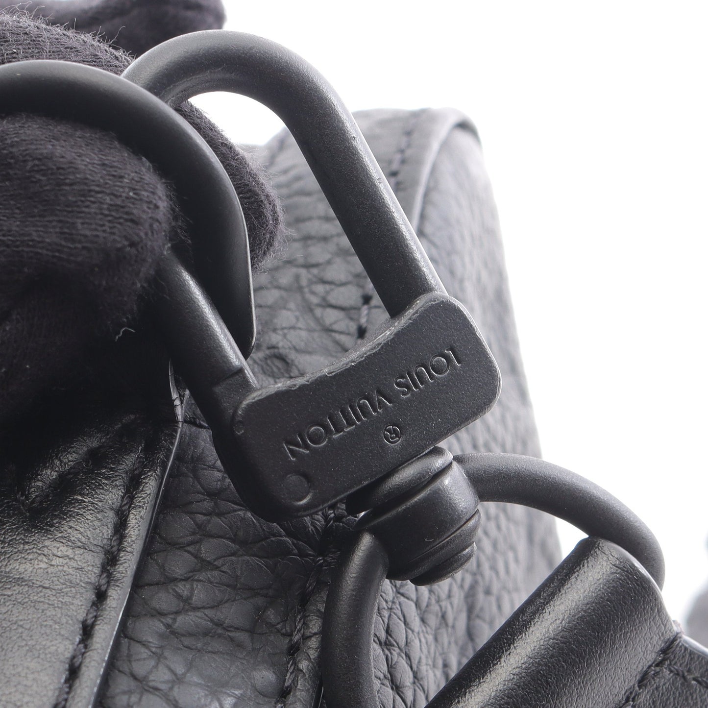 スティーマー メッセンジャー トリヨンモノグラム ノワール ショルダーバッグ レザー ブラック ルイヴィトン バッグ LOUIS VUITTON