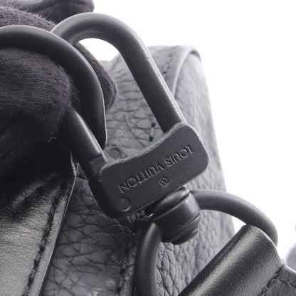 スティーマー メッセンジャー トリヨンモノグラム ノワール ショルダーバッグ レザー ブラック ルイヴィトン バッグ LOUIS VUITTON