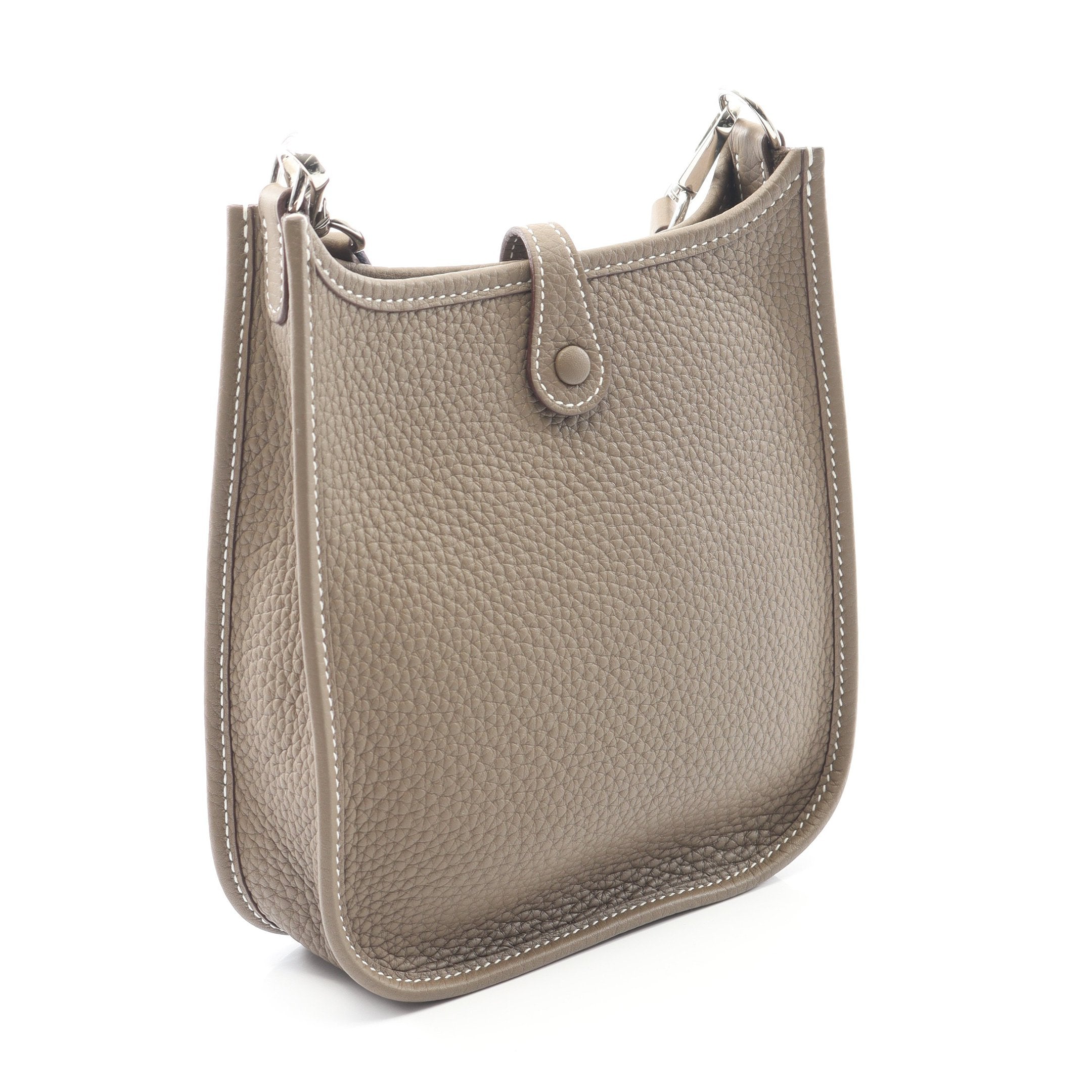 ★最終価格★SALE【6bd4748】エルメス ショルダーバッグ エヴリンTPM トリヨンクレマンス エトゥープ ゴールド金具 Z刻印【中古】レディース EVELYN HERMES エルメス エブリンTPM ショルダーバッグ 斜め掛け