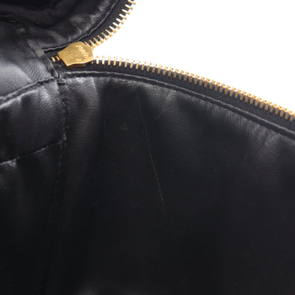 ココマーク ハンドバッグ バニティバッグ キャビアスキン ブラック ゴールド金具 シャネル バッグ CHANEL