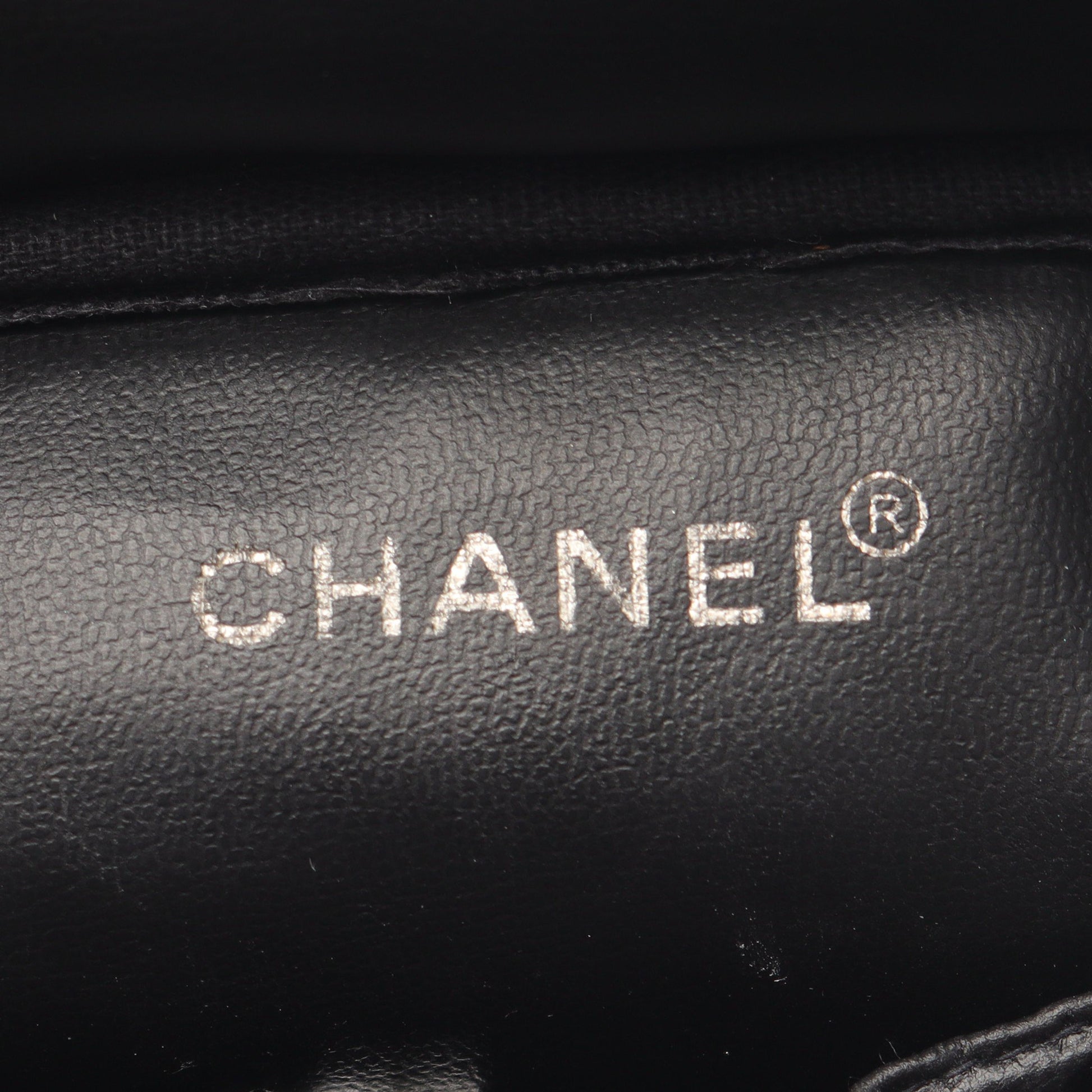 ココマーク ハンドバッグ バニティバッグ キャビアスキン ブラック ゴールド金具 シャネル バッグ CHANEL