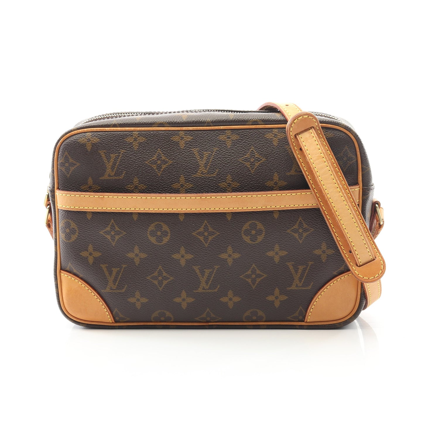 トロカデロ27 モノグラム ショルダーバッグ PVC レザー ブラウン ルイヴィトン バッグ LOUIS VUITTON