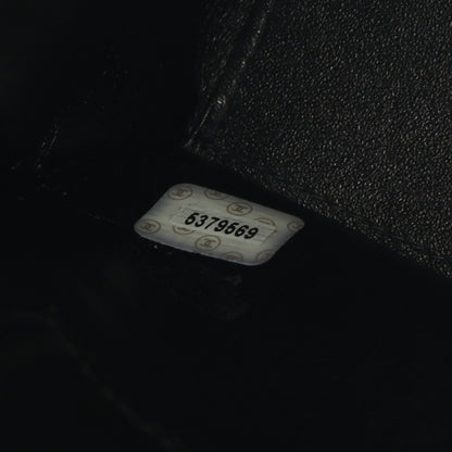 ハンドバッグ トートバッグ ラムスキン ブラック ゴールド金具 ロゴ シャネル バッグ CHANEL