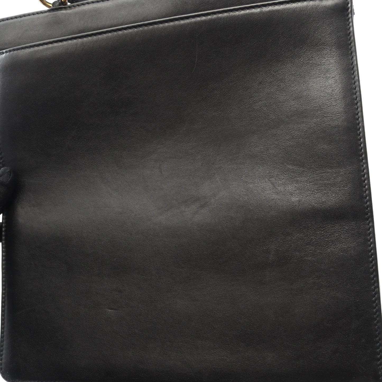 ハンドバッグ トートバッグ ラムスキン ブラック ゴールド金具 ロゴ シャネル バッグ CHANEL