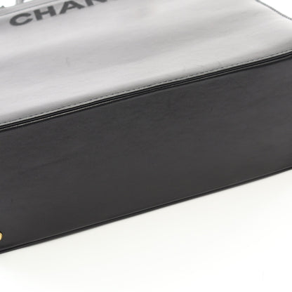 ハンドバッグ トートバッグ ラムスキン ブラック ゴールド金具 ロゴ シャネル バッグ CHANEL