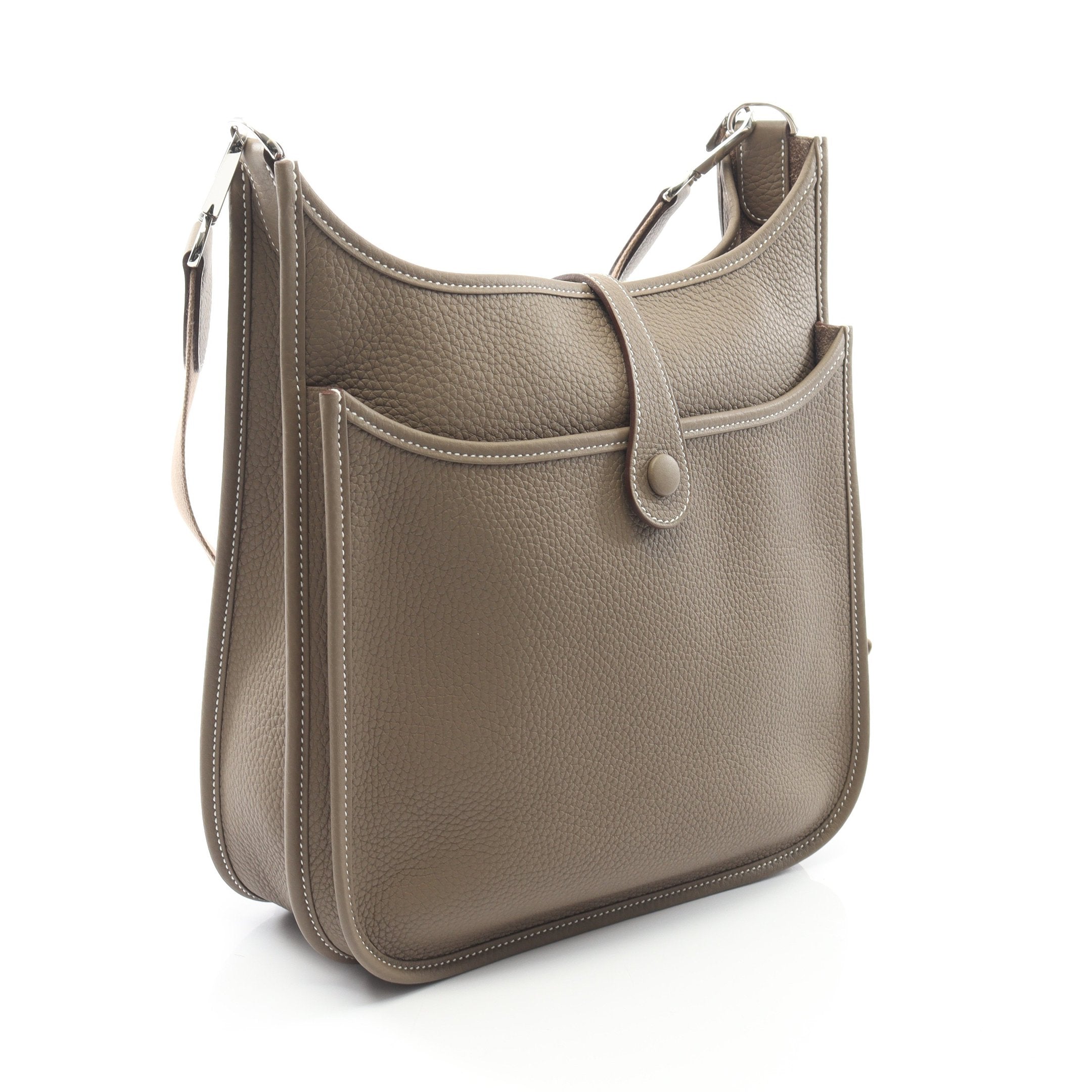 エヴリン 3 トロワ PM エトゥープ ショルダーバッグ トリヨン