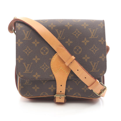 カルトシエールMM モノグラム ショルダーバッグ PVC レザー ブラウン ルイヴィトン バッグ LOUIS VUITTON