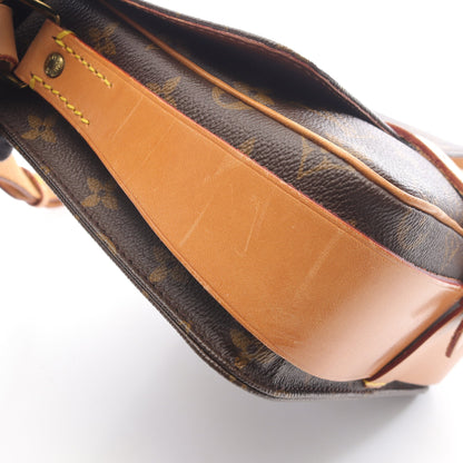 カルトシエールMM モノグラム ショルダーバッグ PVC レザー ブラウン ルイヴィトン バッグ LOUIS VUITTON