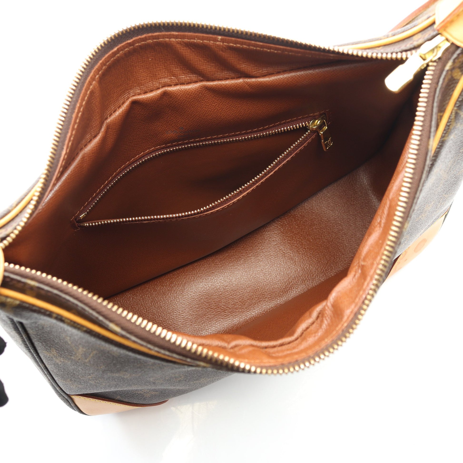 ブローニュPM モノグラム ショルダーバッグ PVC レザー ブラウン ルイヴィトン バッグ LOUIS VUITTON