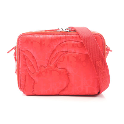 ChristianDior × ERL ミラージュ ショルダーバッグ ナイロン レザー レッド クリスチャンディオール バッグ Christian Dior