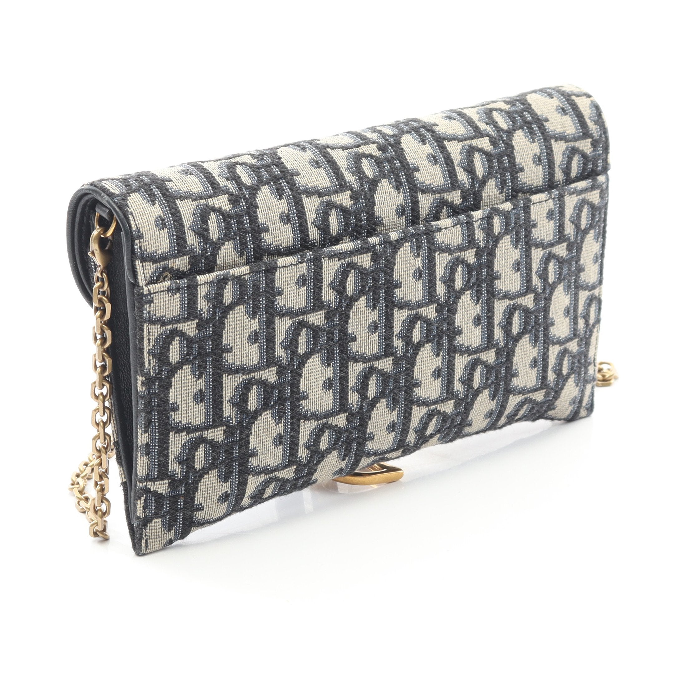 SADDLE サドル ロングウォレット ディオール オブリーク ジャガード