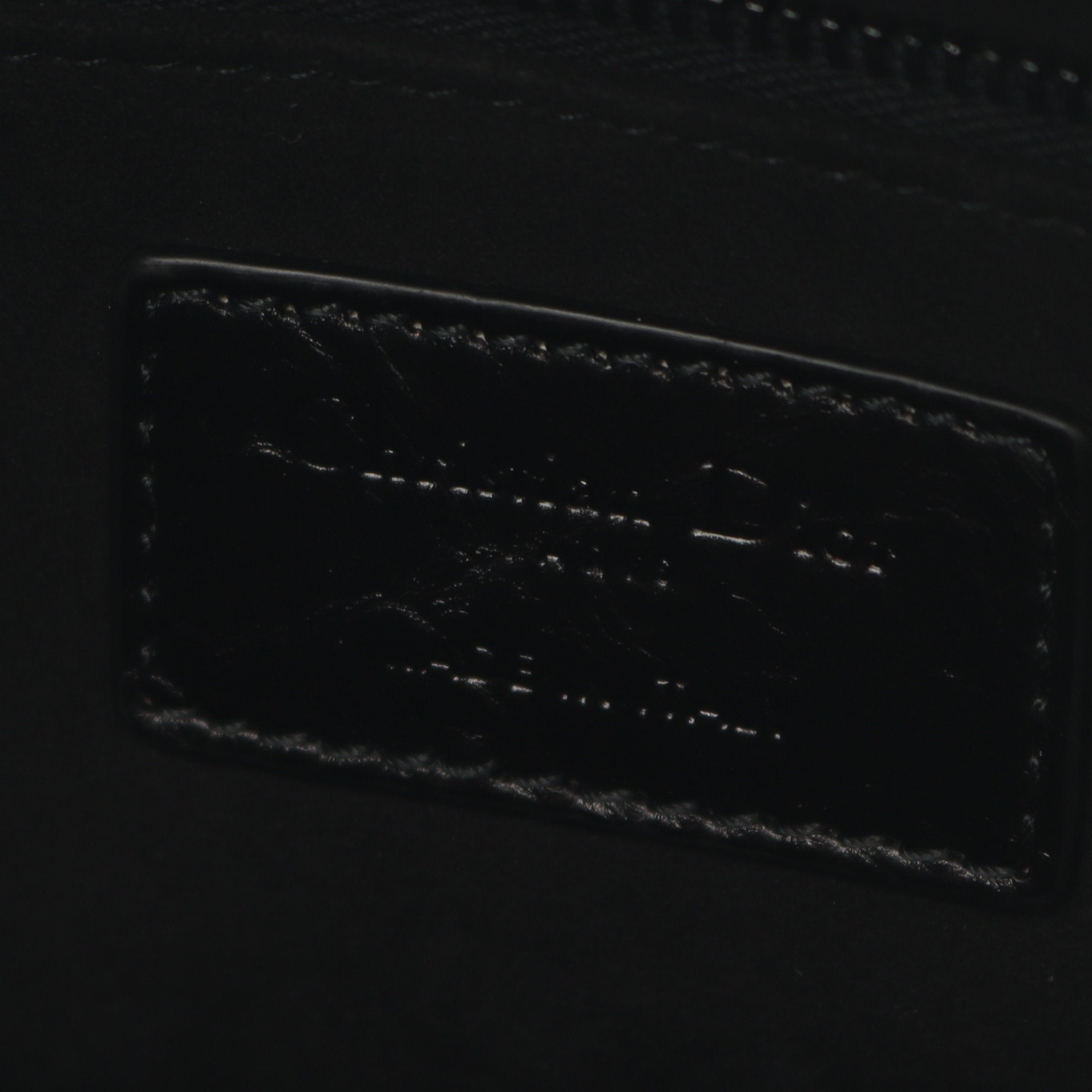 LADY DIOR レディディオール ハンドバッグ レザー ブラック 2WAY