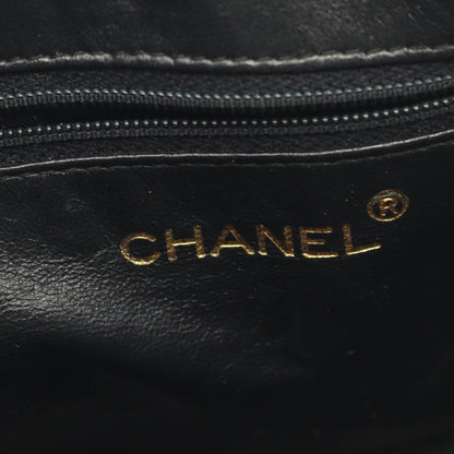 ココマーク チェーンショルダーバッグ キャビアスキン ブラック ゴールド金具 ヴィンテージ シャネル バッグ CHANEL