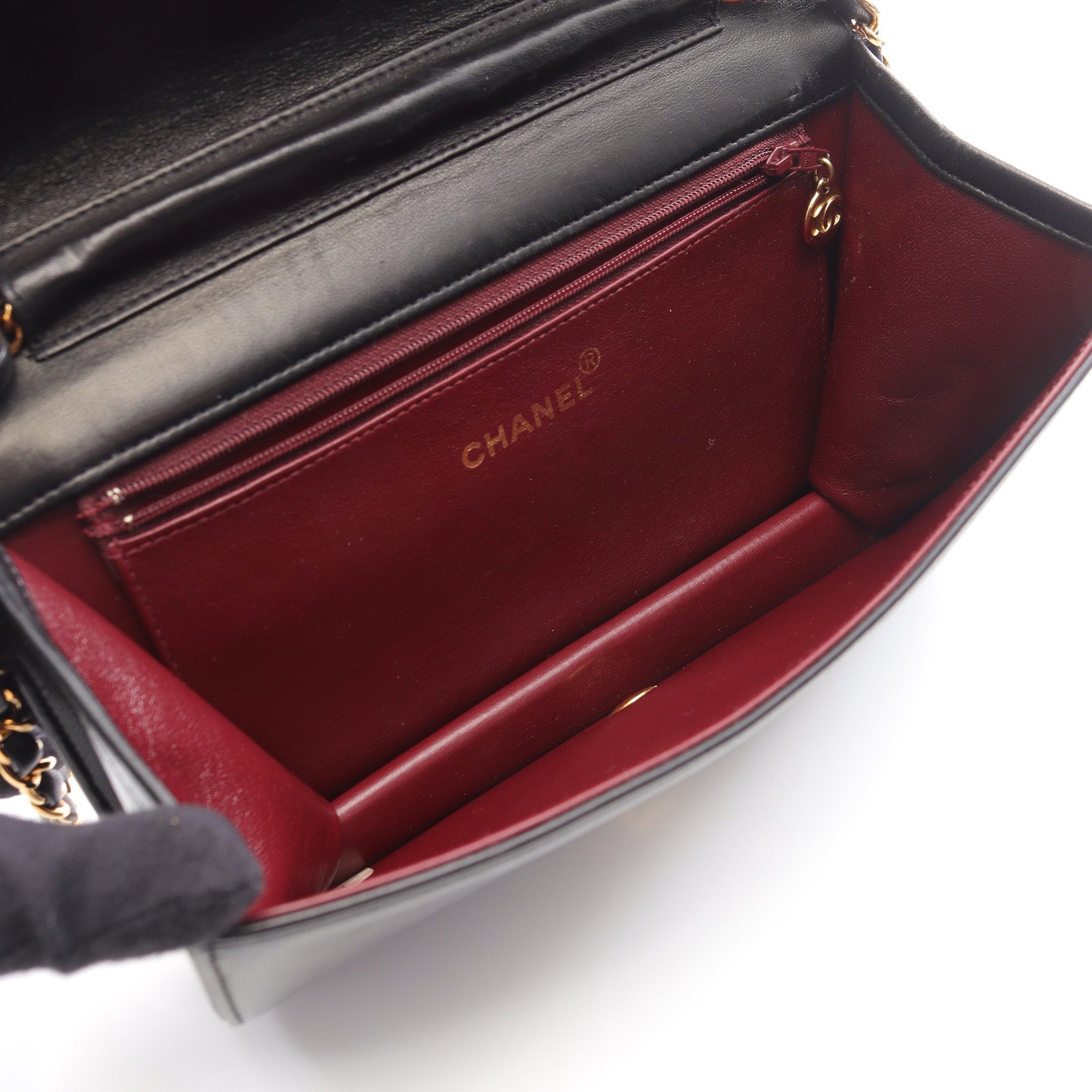 CHANEL フルフラップマトラッセ ラムスキン シャネル マトラッセ ラムスキン シングルフラップ シングルチェーン