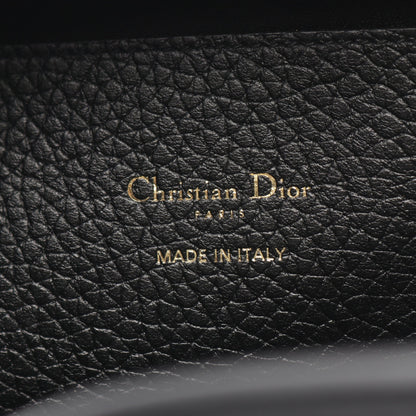 シグネチャー バケットバッグ ハンドバッグ レザー ブラック 2WAY クリスチャンディオール バッグ Christian Dior