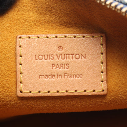 バギーPM モノグラムデニム ショルダーバッグ デニム レザー ブルー ルイヴィトン バッグ LOUIS VUITTON