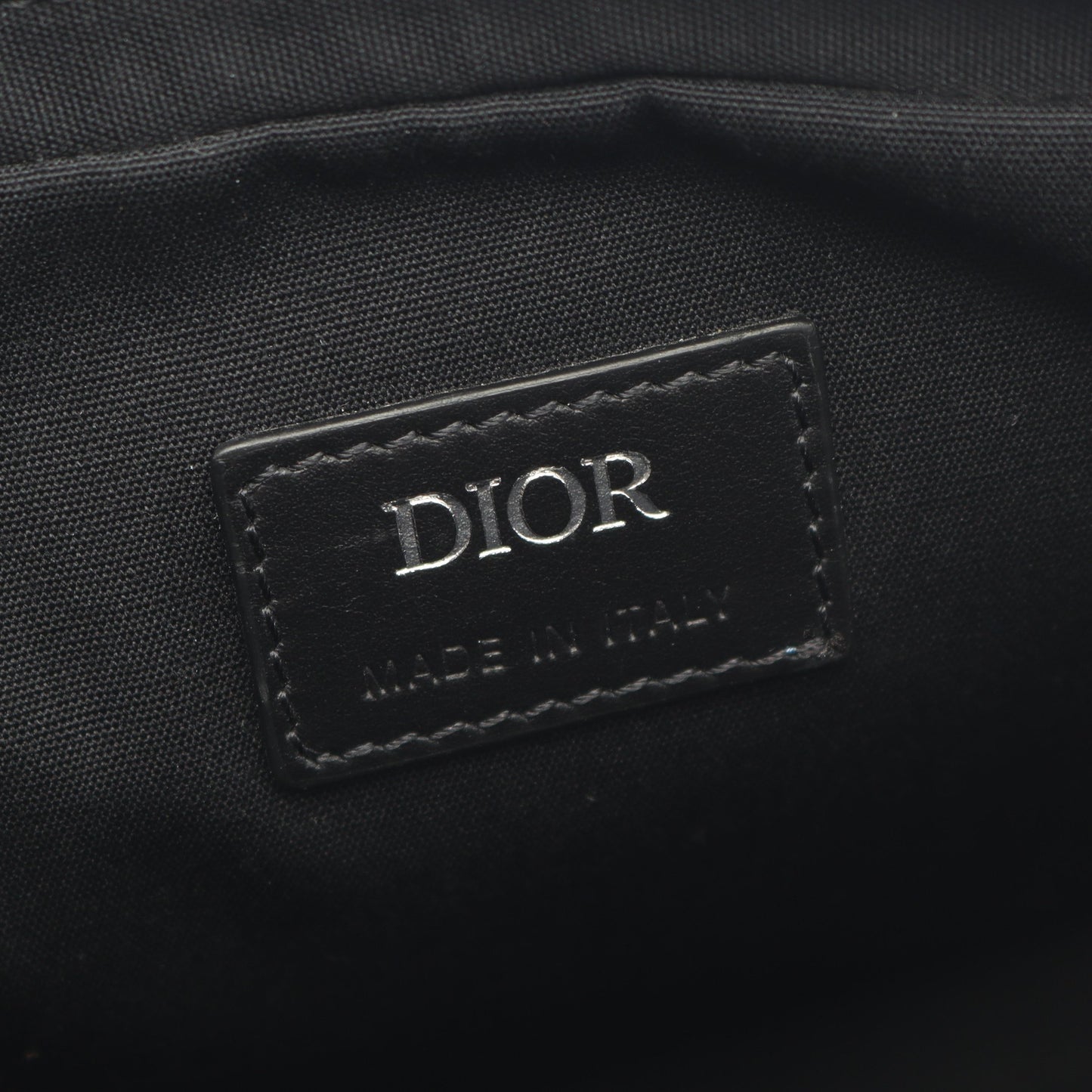 CDダイヤモンド ショルダーバッグ PVC レザー ブラック クリスチャンディオール バッグ Christian Dior