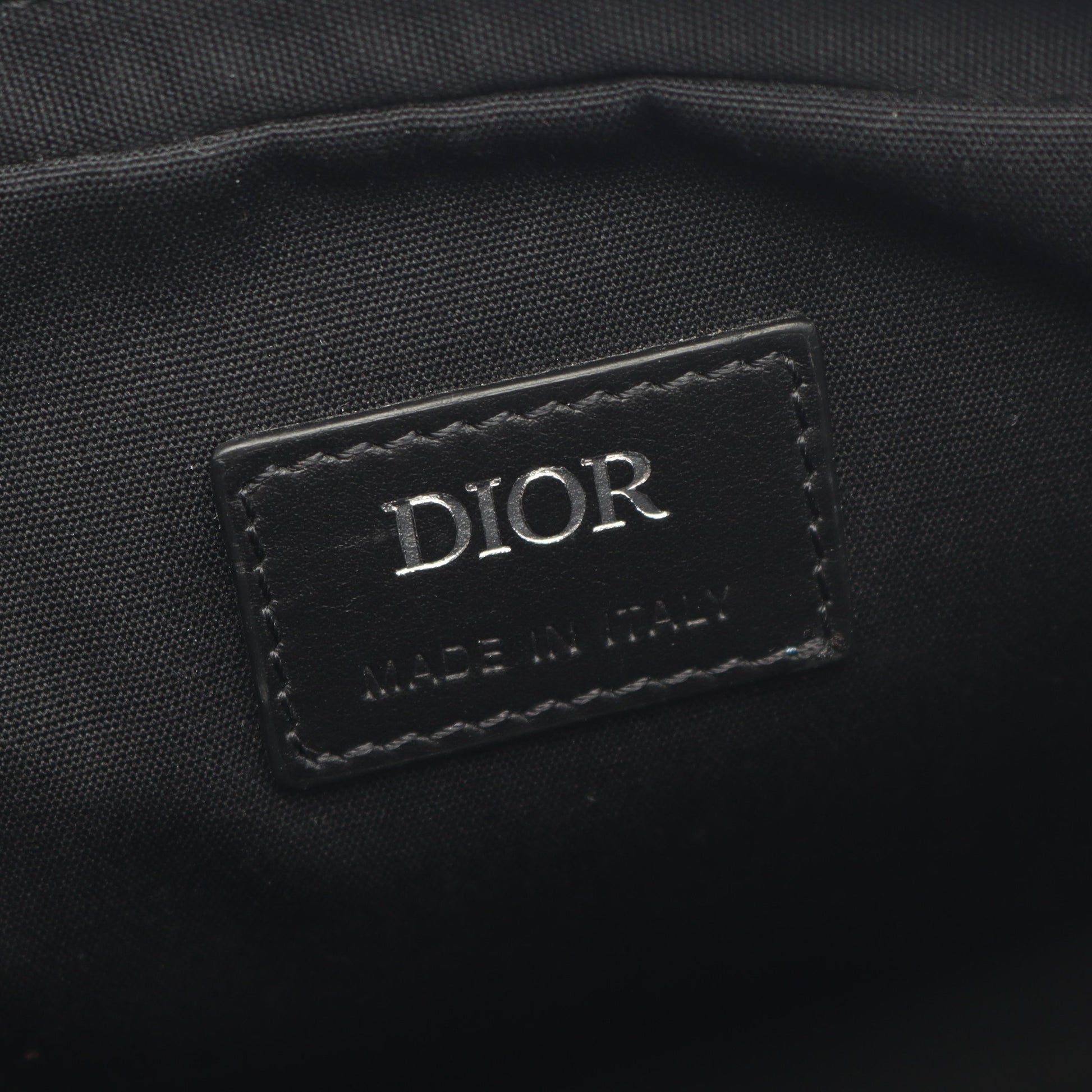 CDダイヤモンド ショルダーバッグ PVC レザー ブラック クリスチャンディオール バッグ Christian Dior