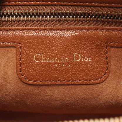 ダブルサドル ポーチ ショルダーバッグ レザー ブラウン クリスチャンディオール バッグ Christian Dior