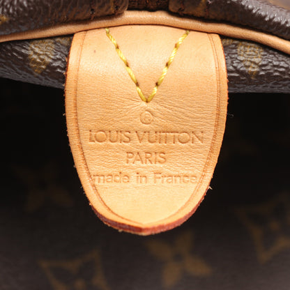 キーポル55 モノグラム ボストンバッグ PVC レザー ブラウン ルイヴィトン バッグ LOUIS VUITTON