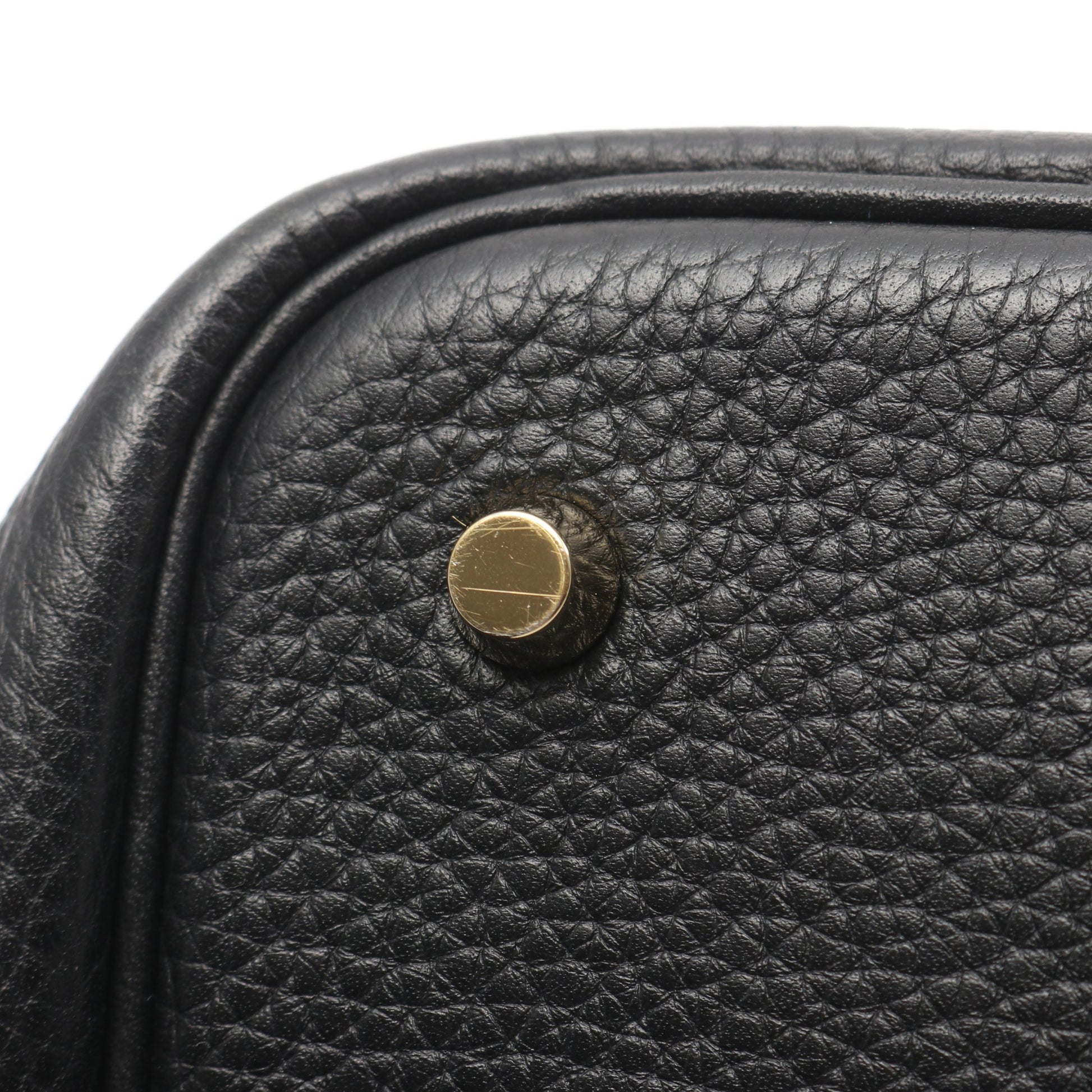 ピコタンロックMM ハンドバッグ トリヨンクレマンス ブラック ゴールド金具 Y刻印 エルメス バッグ HERMES