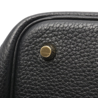 ピコタンロックMM ハンドバッグ トリヨンクレマンス ブラック ゴールド金具 Y刻印 エルメス バッグ HERMES