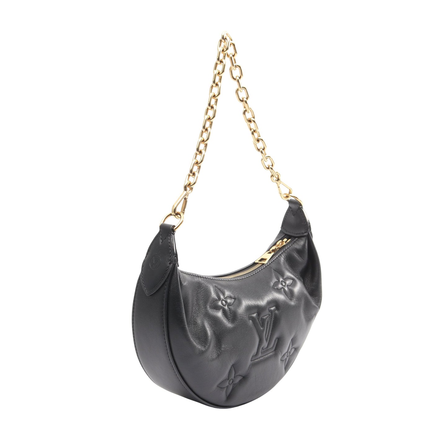 オーバー ザ ムーン バブルグラム ノワール チェーンハンドバッグ レザー ブラック 2WAY ルイヴィトン バッグ LOUIS VUITTON