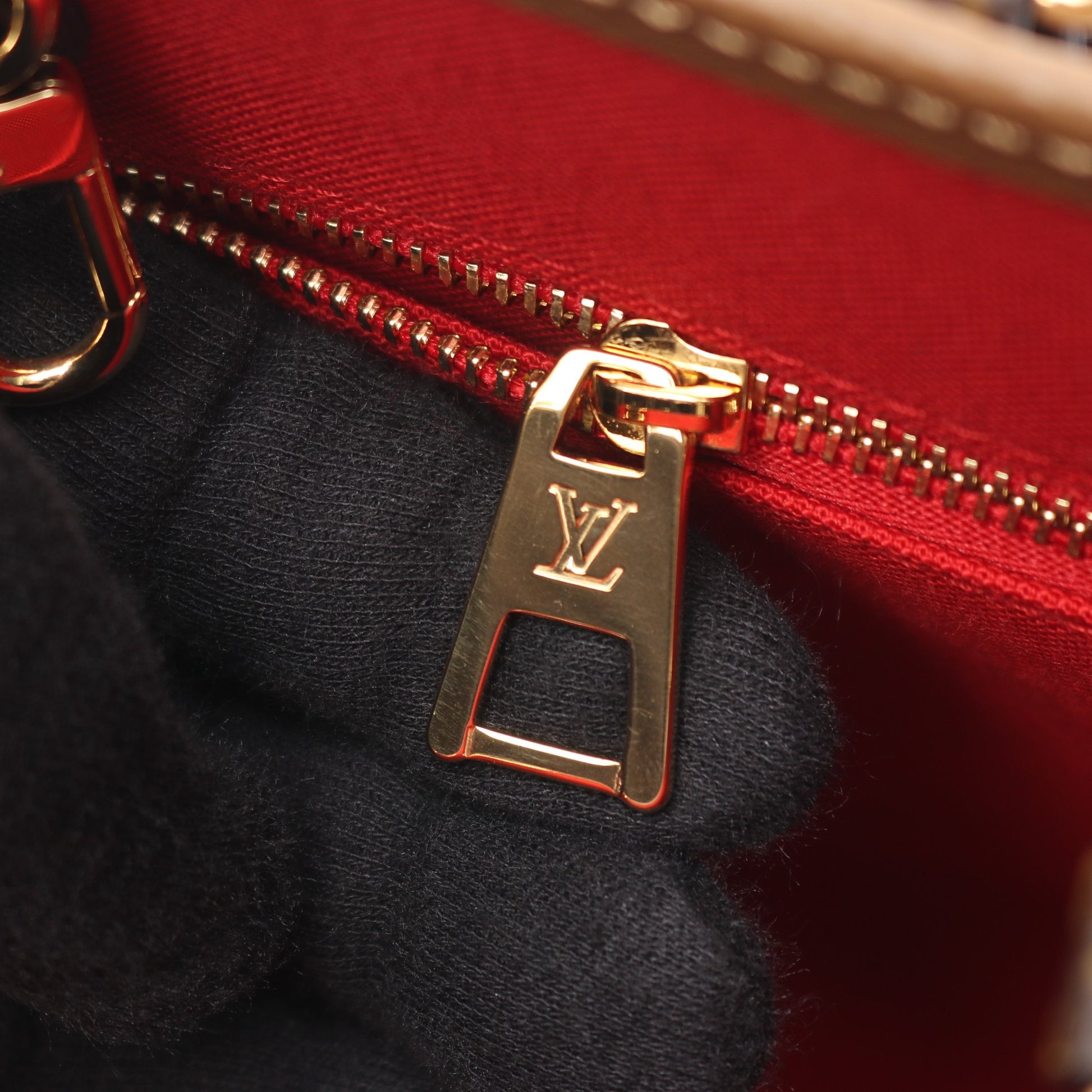 オンザゴーPM モノグラムジャイアント リバース ハンドバッグ PVC ブラウン ベージュ 2WAY ルイヴィトン バッグ LOUIS VUITTON