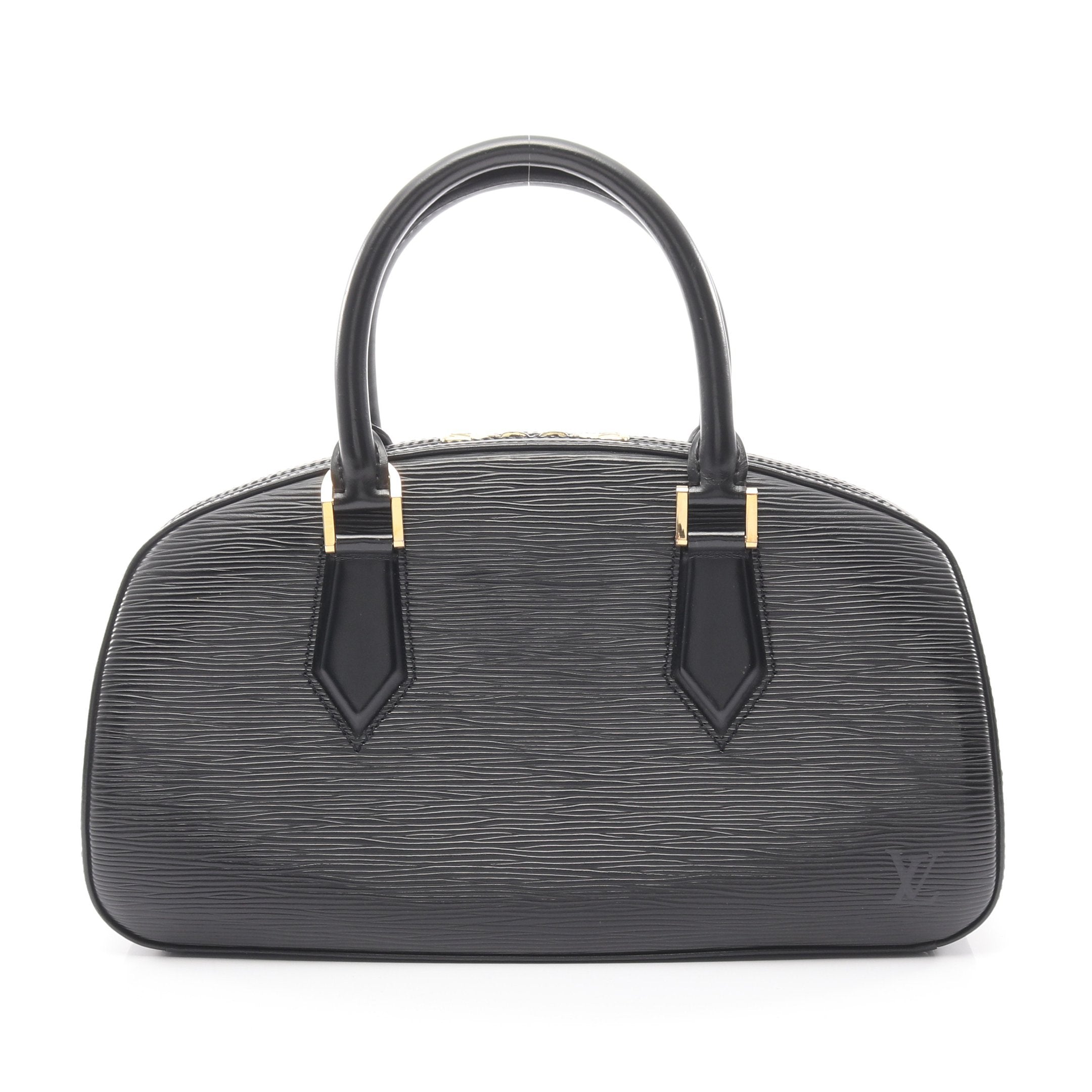 ジャスンミン エピ ノワール ハンドバッグ レザー ブラック ルイ