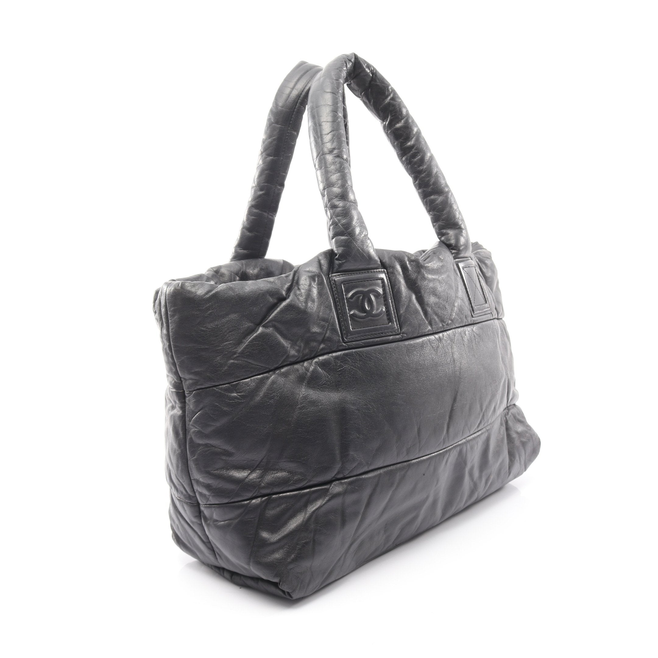 シャネル コココクーン ブラック×レッド ハンド トート ココマーク キーフック シャネル コココクーン ブラック×レッド ハンド トート ココマーク