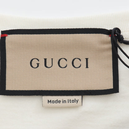 インターロッキング G タンクトップ スパンコール コットン ホワイト ピンク マルチカラー グッチ トップス GUCCI